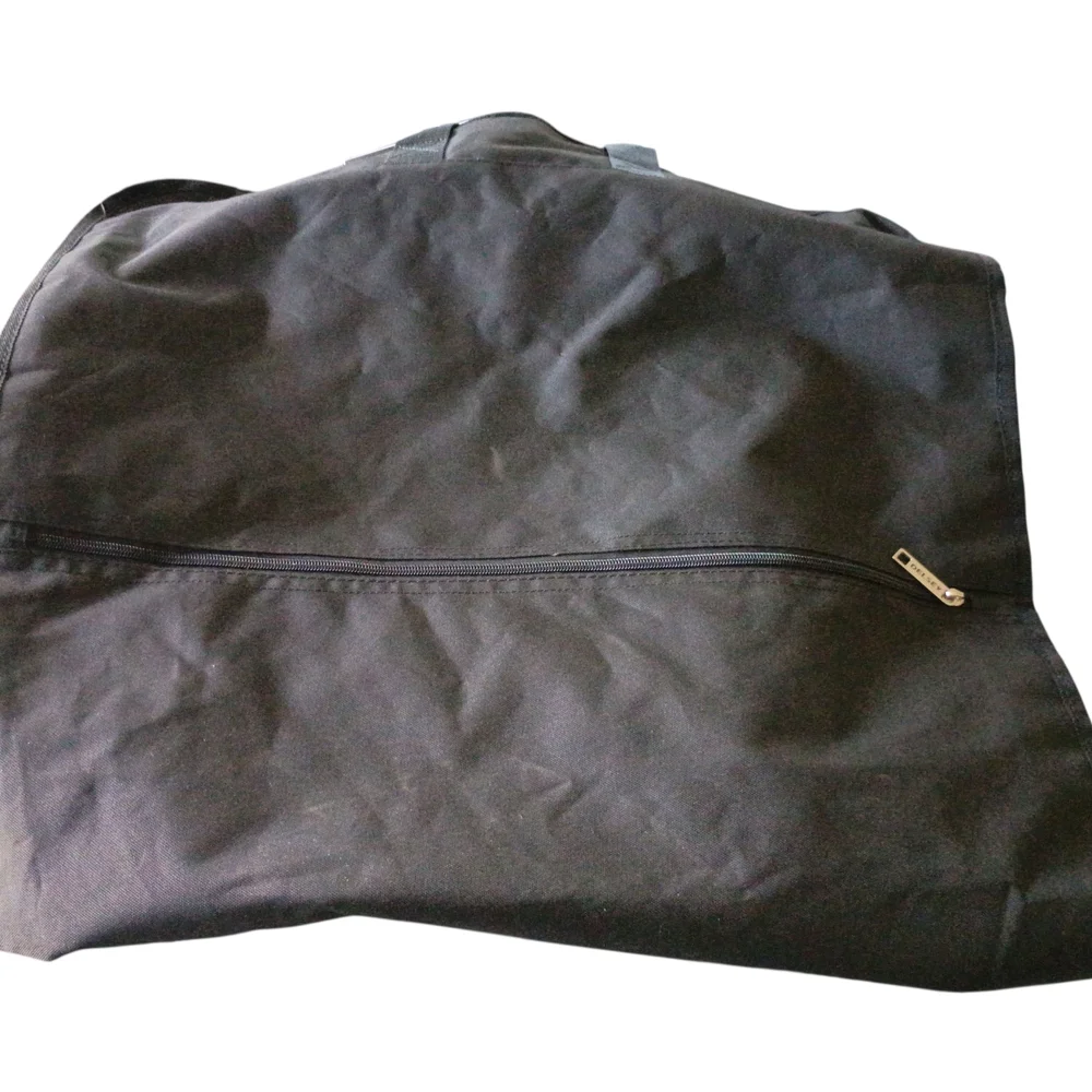 Elegant Black Travel Garment Bag
